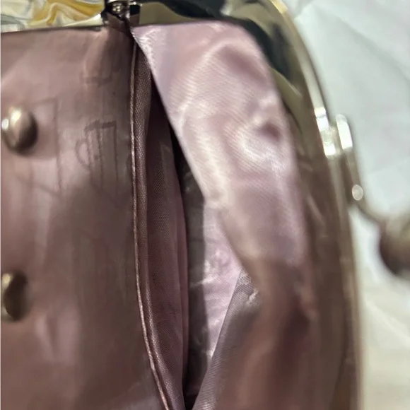 Kathy Van Zeeland Vintage Black Suede Double Kisslock bag - Picture 13 of 14